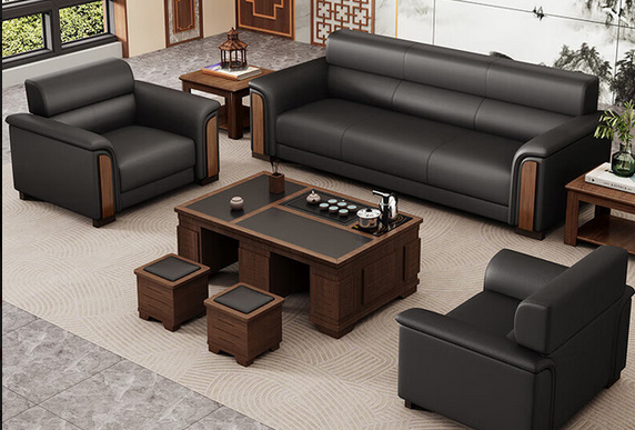 意式奶油风猫抓皮婴儿绒艺客厅沙发组合海绵松木底直排单位踏