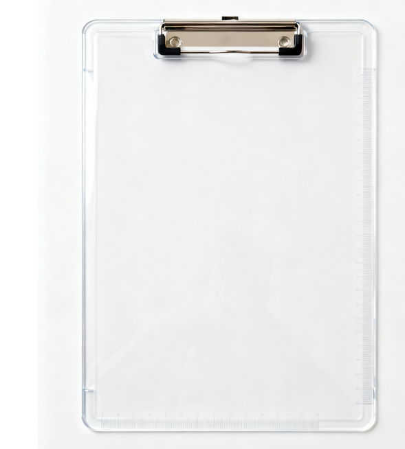 板夹A4A5A6文件夹办公用品夹板文具书写板夹透明塑料记事板