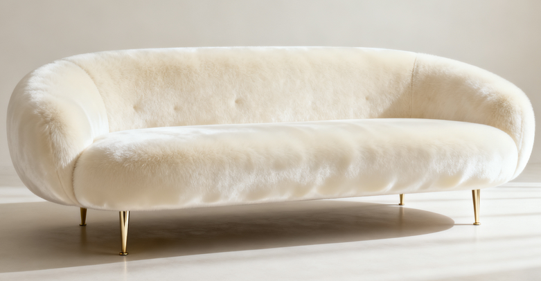 法式奶油风猫抓绒布艺客厅果冻沙发现代简约轻奢大小户型组合新款