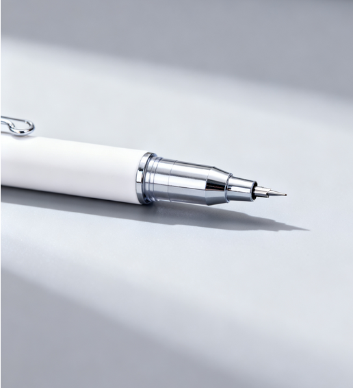 得力(deli)直液笔速干笔签字笔 0.5mm全针管中性笔