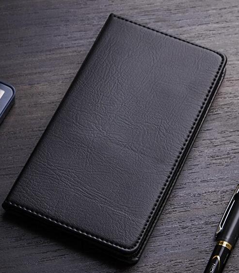 得力(deli)48K80张商务经典皮面本办公用品 会议记事本日记本笔记本子文具